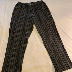 Appleseed’s stripe trousers